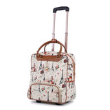 New Hot Fashion Women Trolley Luggage Rolling Suitcase Brand Casual Stripes Rolling Case Travel Bag