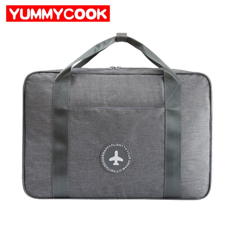 Men Travel Clothes Storage Bag Suitcase Organizer Portable Waterproof Large Casual Zipper Pouch