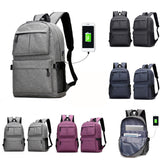 Usb External Charging Sports Waterproof Student Bag Laptop Backpack
