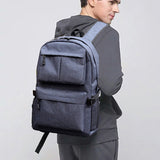 Usb External Charging Sports Waterproof Student Bag Laptop Backpack