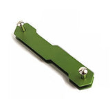 Aluminum Alloy Keychain Flexible Key Holder Clip Edc Aluminum Key Holder Clip Keys Organizer Folder