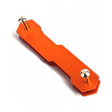 Aluminum Alloy Keychain Flexible Key Holder Clip Edc Aluminum Key Holder Clip Keys Organizer Folder