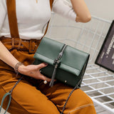 Women Messenger Bags Tassel Handbag Vintage Leather Crossbody Shoulder Bag