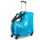 New Children Rolling Luggage Spinner 20 Inch Wheels Suitcase Kids Cabin Trolley Student Travel