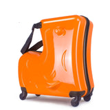 New Children Rolling Luggage Spinner 20 Inch Wheels Suitcase Kids Cabin Trolley Student Travel