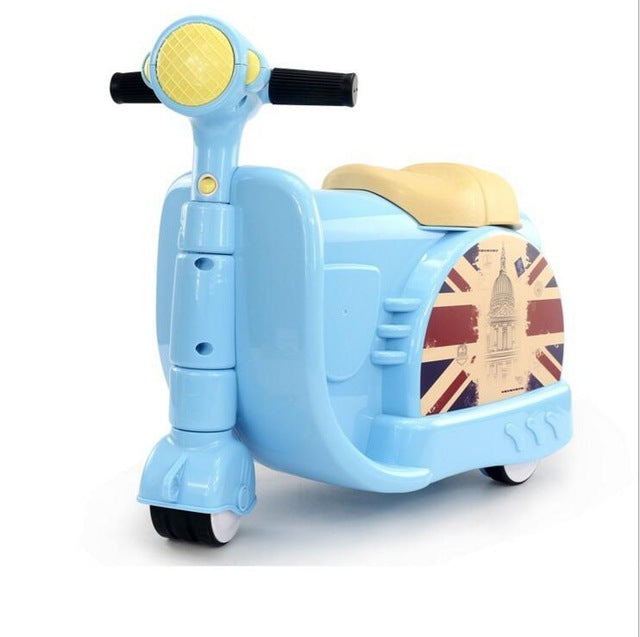 3D Abs Supercar Child Boy Girl Toys Trolley Suitcase Luggage Bag Children'S Schoolbag Wheel