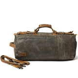 Large Capacity Travel Bag Men Shoulder Carry On Luggage Duffle Bag Women Waterproof Canvas