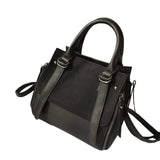 Retro Women'S Frosted Leather Shoulder Bags With Corssbody Bag&Handbag