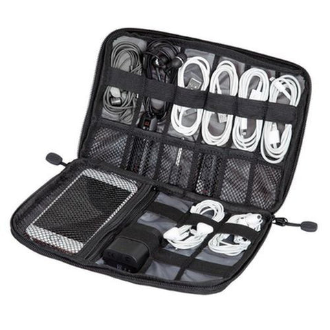 New Earphone Cables Usb Flash Bag For Hard Drive Organizers Drives Travel Case Digital Bag