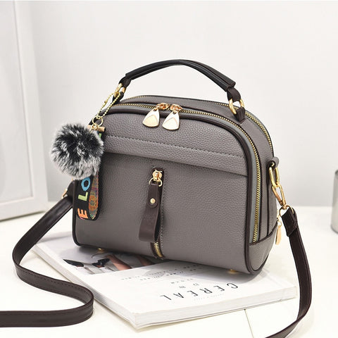New Crossbody Bags For Women 2018 Handbag Shoulder Bag Female Leather Flap Cheap Women Messenger
