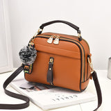 New Crossbody Bags For Women 2018 Handbag Shoulder Bag Female Leather Flap Cheap Women Messenger