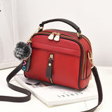 New Crossbody Bags For Women 2018 Handbag Shoulder Bag Female Leather Flap Cheap Women Messenger