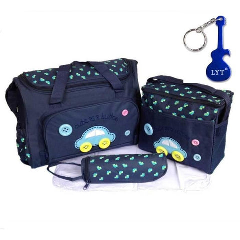 4Pcs Mother And Baby Products,Mummy'S Shoulder Bag, Baby Diaper Bags