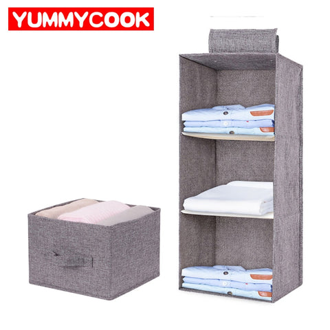 Underwear Drawer Organizer Bra Socks Storage Box Clothing Sundries Bins Wardrobe Closet Home