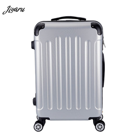 Women Men Traveling Luggage Bags With Spinner Wheels Abs Plastic Rolling Luggage Suitcases