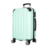 Women Men Traveling Luggage Bags With Spinner Wheels Abs Plastic Rolling Luggage Suitcases