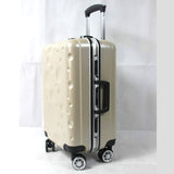 The Moon'S Surface, High Quality Fashion 24/20 Inch Rolling Luggage Spinner Brand Travel Suitcase