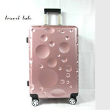 The Moon'S Surface, High Quality Fashion 24/20 Inch Rolling Luggage Spinner Brand Travel Suitcase