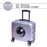 Carrylove Breathable, Convenient, Travel With Your Pet 16 Inch Size  Abs Rolling Luggage Spinner