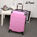 High Capacity Aluminium Frame Rolling Luggage Trolley Travel Bag 20 Inch Women Men  Carry On