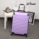 High Capacity Aluminium Frame Rolling Luggage Trolley Travel Bag 20 Inch Women Men  Carry On