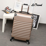 High Capacity Aluminium Frame Rolling Luggage Trolley Travel Bag 20 Inch Women Men  Carry On