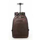 New Men Business Light Travel Trolley Backpack Rolling Luggage Casters Trolley Carry On Suitcase