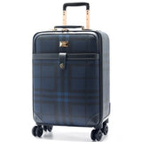 Luxury Men Women 'S Travel Luggage Suitcase ,Waterproof Pvc Leather Box With Wheel ,16"20"22"24"