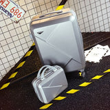 Wholesale!14 20Inches Pink/Green/Purple/Beige Abs Hardside Travel Luggage Bags On Universal