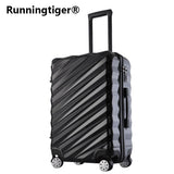 Travel  Business Abs Trolley Case Students Travel Waterproof Luggage Rolling Suitcase Boarding