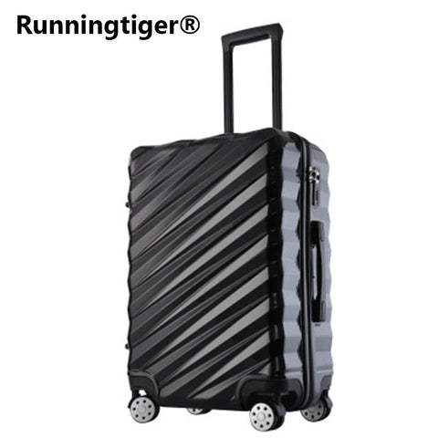 Travel  Business Abs Trolley Case Students Travel Waterproof Luggage Rolling Suitcase Boarding