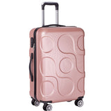 Travel  Business Abs Trolley Case Students Travel Waterproof Luggage Rolling Suitcase Boarding