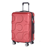 Travel  Business Abs Trolley Case Students Travel Waterproof Luggage Rolling Suitcase Boarding