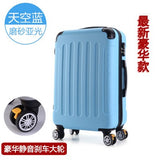 Rolling Luggage 2Pcs 14+24 26" Suitcase Trolley Abs + Pc Travel Bag Suitcase Student Password Box
