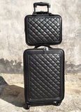 Carrylove Classic Luggage Series 16/20/24 Inch High Quality  Pu Rolling Luggage Spinner Brand