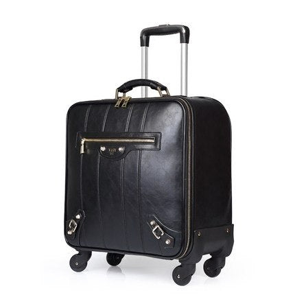 Carrylove Fashion Series Luggage 16/20/24 Inch Size The Latest Fashion Pu Rolling Luggage Spinner