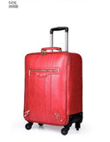 Carrylove Fashion Series Luggage 16/20/24 Inch Size The Latest Fashion Pu Rolling Luggage Spinner
