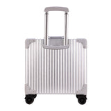 18 Inch Rolling Luggage Spinner Wheels Suitcases Trolley Men Abs+Pc Travel Bag Trunk Student