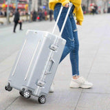 20''24''26''29'' Aluminum Frame Carry On Luggage Mala De Viagem Tsa Suitcases On Wheels Maleta