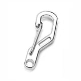 Aluminum Alloy Keychain Flexible Key Holder Clip Edc Aluminum Key Holder Clip Keys Organizer Folder