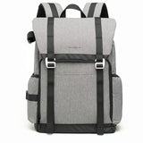 Bagsmart  Dslr Camera Backpack Retro Camera Bag Grey Travel Camera Backpack Photography Bag With