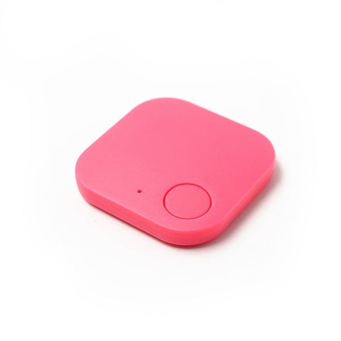 Smart Tracker Slim Smartphone Bluetooth 4.0 Square Anti-Lost Device (Pink)