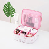 Brand Organizer Travel Fashion Lady Cosmetics Cosmetic Bag Beautician Storage Bags Large Capacity