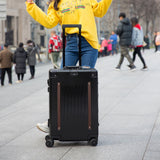 20''24''26''29'' Aluminum Luggage Mala De Viagem Tsa Suitcases On Wheels Maleta Valise Cabine