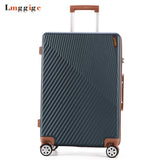 New Rolling Luggage Bag,Fashion Travel Suitcase,Abs Trunk With Wheel,Vintage Trolley Case,Women