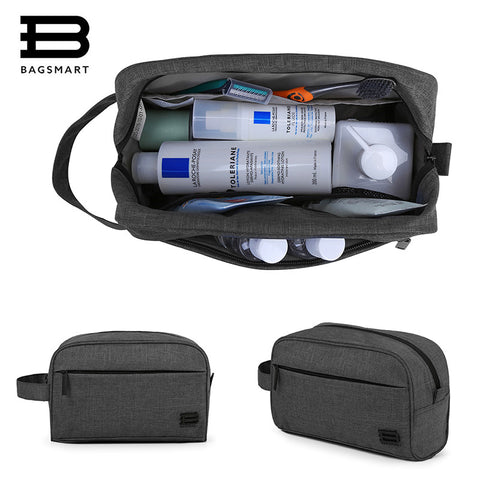 Bagsmart Unisex Travel Toiletry Bag Waterproof Toiletry Kit Potable Dopp Kit Large Capacity