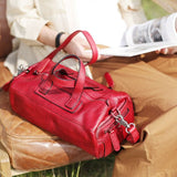 Aetoo New Handbag Casual Retro Handmade Leather Art Single Shoulder Diagonal Package Tide