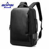 Hot Anti Theft Men Computer Backpack 15.6 Waterproof School Backpacks Leather Male Mochila