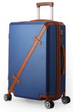 Vintage Rolling Luggage Bag Wheeled Travel Case 20-28"Women'S Trolley Case Men'S Universal Wheel