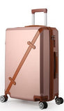 Vintage Rolling Luggage Bag Wheeled Travel Case 20-28"Women'S Trolley Case Men'S Universal Wheel